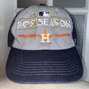 GUC Youth, Houston Astros 2017 World Series Champions Adjustable Cap Blue & Gray